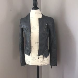 BLANKNYC Fitted Leather Jacket